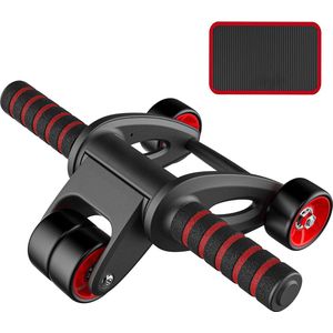 Ab Roller - Buikspiertrainers - Ab Wheel - Buiktrainer - Buikspieren - Buikspier apparaat - Ab Roller Voor Buikspieren - Must Have Voor De Zomer!