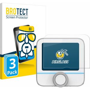 BROTECT - Screenprotector voor Bosch Smart Home 230 V (Slimme thermostaat II) - Folie Beschermfolie Beschermglas transparant (3 Stuks)