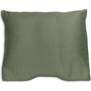 Silvana Support Satin Shoulder Contour kussensloop - Groen - 60x60/70