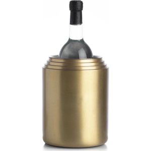 XLBoom - LAPS wijnkoeler - GOUD-kleurig - Ø15 x h20cm