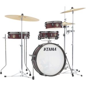 Tama LJK48PBN Club-JAM Pancake Set Burgundy Walnut Wrap - Drum ketel set