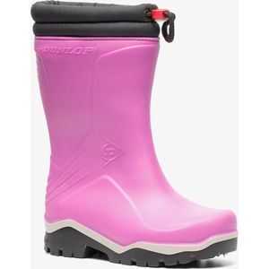 Dunlop Blizzard kinder sneeuw/regenlaarzen - Roze - 100% stof- en waterdicht - Maat 27 - Snowboots