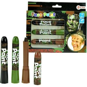 Star Toys Schminkstiften Camouflage 3 Stuks