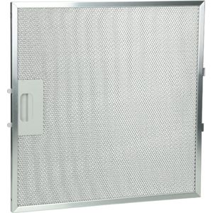 Alapure Metaalfilter geschikt voor Bauknecht 481248058144 320x320x10mm