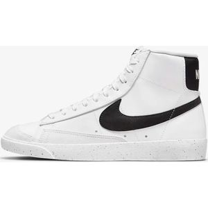 Nike Blazer Mid 77 Sneakers - Maat 42 - wit - zwart