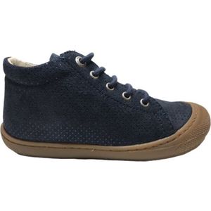 Naturino Mt 26 veter bumper bling bling puntjes lederen sneakers Cocoon navy