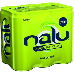 Nalu Energy- 24x33cl - Groen/green - Drank/drink - Blik/can - Nalu energie