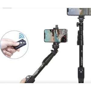 Selfie Stick 3in1 YUNTENG YT-1288 - Monopod Selfie Stok met Bluetooth afstandbediening, Monopod Selfie Stok - Monopod 3in1 ....... HiCHiCO