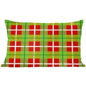 Sierkussen - Plaid Patronen - Multicolor - 40 Cm X 60 Cm