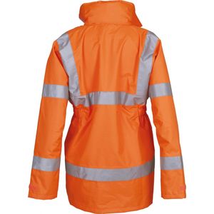 Jas Dames XS Yoko Lange mouw Hi Vis Orange 100% Polyester