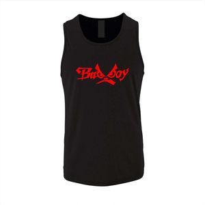 Zwarte Tanktop met “ BadBoy “ print Rood Size XXL
