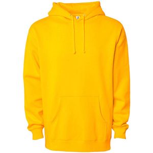 Men´s Heavyweight Hoodie met capuchon Gold - S