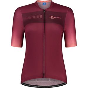 Rogelli Dawn Fietsshirt - Korte Mouwen - Dames - Bordeaux, Koraal - Maat S