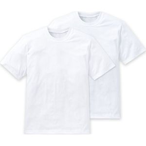 SCHIESSER American T-shirt (2-pack) - heren shirt korte mouw wit - Maat: 3XL