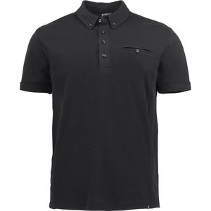James Harvest POLO SHELLDEN 2115001 - Zwart