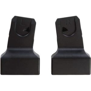 Universele adapter voor babyautostoelen - Compatibel met diverse merken, zwart