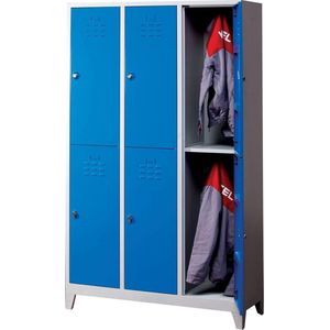 Huvema - Lockerkast - 6 personen - BL 1180x400x200 6PL