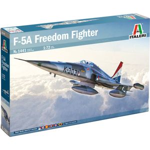 1:72 Italeri 1441 F-5A Freedom Fighter Plastic Modelbouwpakket
