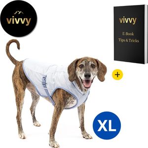 Koelvest Hond Lichtgewicht - Koeljas Hond 2 In 1 - Cooling Vest Hond Met Reflectoren - 100% Verkoeling Garantie - Maat XL