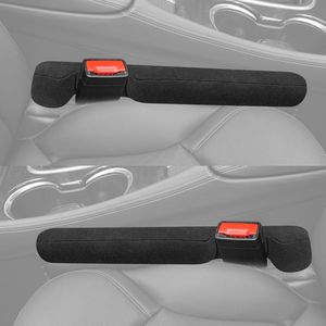 Autostoel Gap Filler Pad, 2 stks Universele Autostoel Gap Filler, gebruikt tussen autostoel en console, past op de meeste auto's (harig)