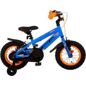 Volare Rocky Kinderfiets - Jongens - 12 inch - Blauw - Twee handremmen