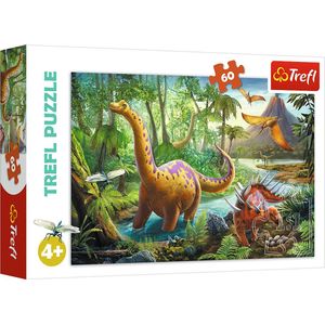 Trefl 5900511173192 puzzel Legpuzzel 60 stuk(s) Dinosauriërs