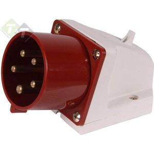 CEE Toestelcontactdoos, 5-Pen, 220V, 32A, CE keuring, Fluxon