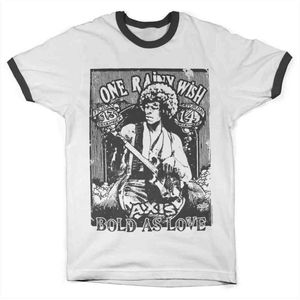 Jimi Hendrix Heren Tshirt -S- Bold As Love Wit