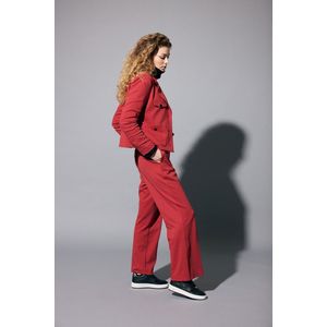 Mexx Jas Warm Rood Dames - Maat 36