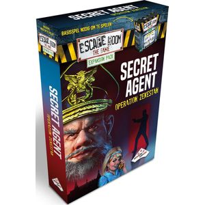 Escape Room Uitbreidingsset - Secret Agent: Operation Zekestan | Voor 3-5 spelers, vanaf 16 jaar | Speelduur 60 minuten