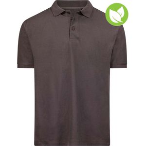 Poloshirt katoen/polyester Back to basics - Grijs