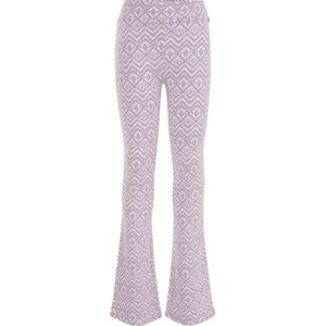 WE Fashion Meisjes flared legging met dessin