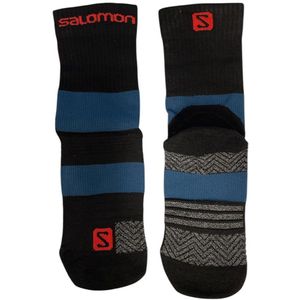 Salomon Sokken - Hiking Quest Mid - Zwart/Blauw/Rood - 36-38
