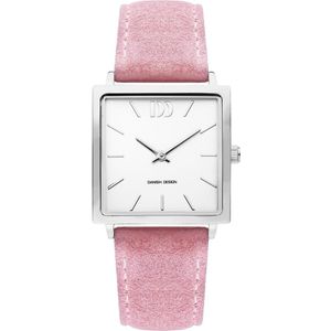Danish Design IV20Q1248 horloge dames - roze - edelstaal