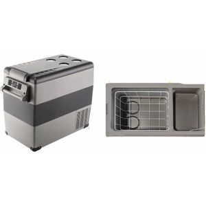 Auto Koelbox - Compressor Koelkast - Koelbox - Compressor Koelbox - Camping Koelkast - met Vriezerfunctie - 55L - 12V/24V & 230V AC - 45dB - -20°C tot +20°C - Voor Camping - Auto - Boot & Buitenactiviteiten