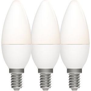 LED's Light LED lampen met kleine E14 fitting - Warm wit licht - 8W/60W - 3PACK