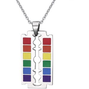 Pride Ketting LGBTQ - Razor look