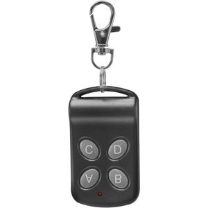 Allecto Plus - Afstandsbediening garagedeur 4 toetsen handzender 433MHz - Voor garagedeuropener - Compatibel met diverse modellen - Zonder batterij incl.adapter