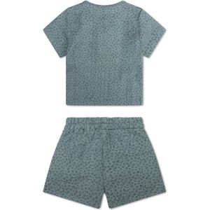 Swim essentials Strand kleding Set Groen Panterprint - Muslin 74/80