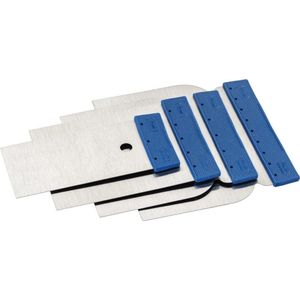 Plamuurmessen set 4 stuks japans 50/80/100/120 mm breed