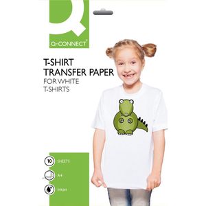 Q-CONNECT T-Shirt Transfer Paper, pak van 10 vel