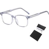 GGS Blauw Licht Bril Zonder Sterkte - Blue Light Glasses - Blauw Licht Bril - Beeldschermbril - Computerbril - Anti Blauw Licht - Transparant