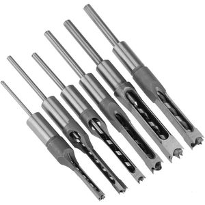 6 stks Boor & Zaag Bit Set 6.35/8/9.5/12.7/14/16 mm Diameter - Timmerman Houtbewerking Tool - Aanbieding .