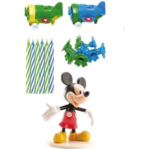 Taart decoratie set Mickey Mouse™ - Feestdecoratievoorwerp