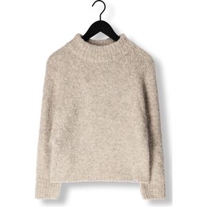 Penn & Ink W23l215 Truien & vesten Dames - Sweater - Hoodie - Vest- Taupe - Maat XL
