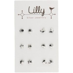 Lilly 190.1924.00 - Oorknoppen - Zilver