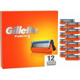 Gillette Fusion5 Scheermesjes Voor Mannen - 12 Navulmesjes