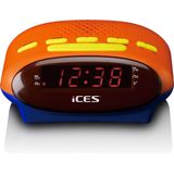 Ices ICR-210 Kids - Wekkerradio met Slaaptimer en Alarmfunctie - Kids