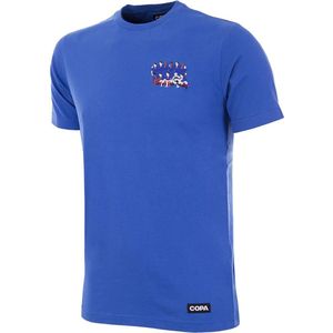 COPA - Frankrijk 2000 European Champions embroidery T-Shirt - XL - Blauw