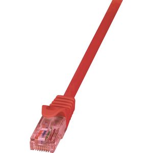 UTP CAT6 1M rood 100% koper - Netwerkkabel - Computerkabel - Kabel